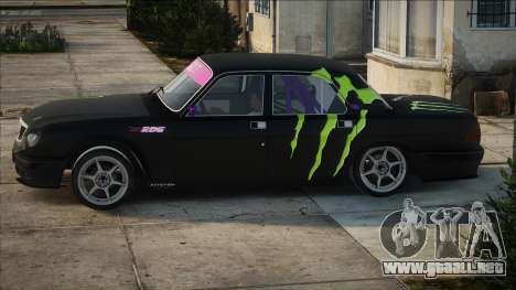 GAZ VOLGA 31105 Negro para GTA San Andreas