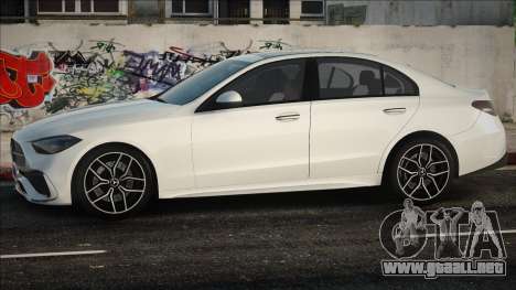 Mercedes-Benz C-class W206 White para GTA San Andreas