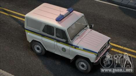 UAZ-31514 Milicia de Ucrania para GTA San Andreas