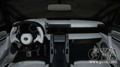 Lexus LFA 2010 White para GTA San Andreas