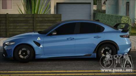 2020 Alfa Romeo Giulia GTA Blue para GTA San Andreas