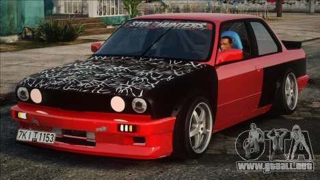 BMW E30 M50B25 Turbo Kit para GTA San Andreas