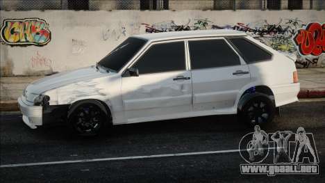 VAZ 2114 Blanco para GTA San Andreas