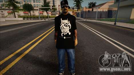 Inapoi in Viitor Tshirt para GTA San Andreas