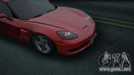 Chevrolet Corvette C6 (YuceL) para GTA San Andreas