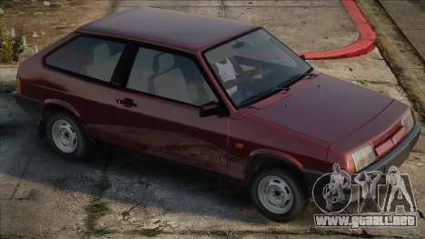 VAZ 2108 Rojo (Culata) para GTA San Andreas