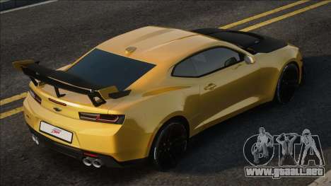 Chevrolet Camaro ZL1 2018 Yellow para GTA San Andreas