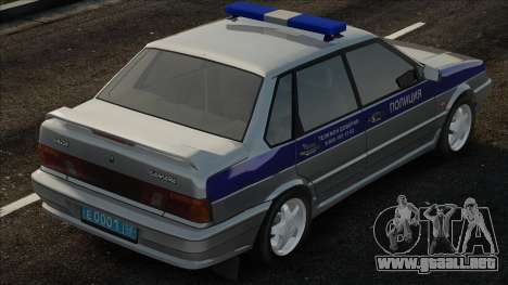 VAZ 2115 - Policía para GTA San Andreas