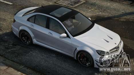 Mercedes-Benz C63 AMG Serie Negra para GTA San Andreas