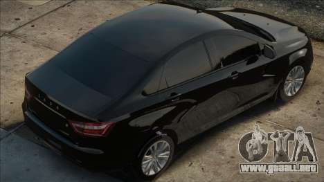 Lada Vesta Oper Blek para GTA San Andreas