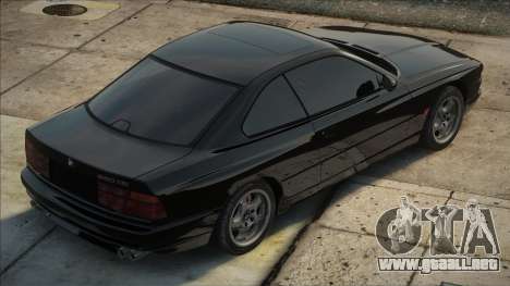 BMW 850CSI Blek para GTA San Andreas