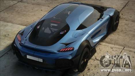 Koenigsegg Gemera Blue para GTA San Andreas