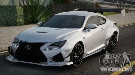 Lexus RCF 15 RocketBunny para GTA San Andreas