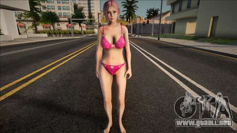 Eliza en lencería para GTA San Andreas