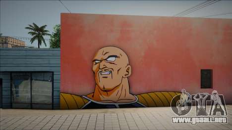 Mural of Nappa para GTA San Andreas