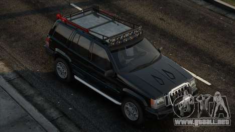 Jeep Grand Cherokee V8 Blek para GTA San Andreas