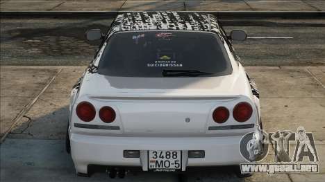 Nissan Skyline R34 Tunin para GTA San Andreas