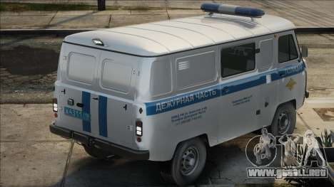 UAZ Policía de Bukhanka para GTA San Andreas