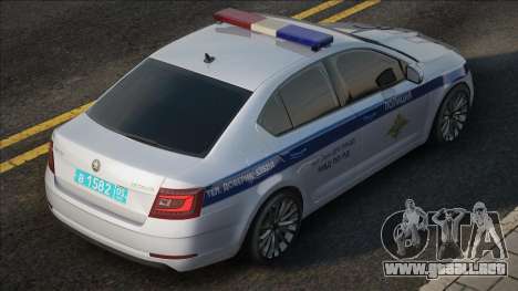 Škoda Octavia - Policía Policía de Tráfico para GTA San Andreas