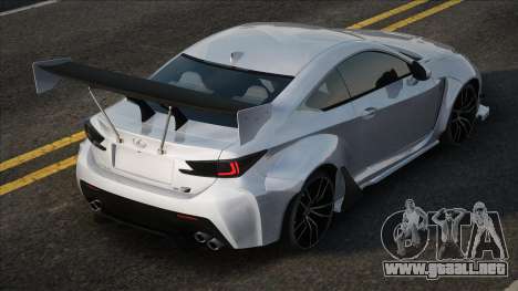 Lexus RCF 15 RocketBunny para GTA San Andreas