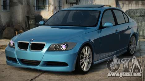 BMW e90 Blue para GTA San Andreas