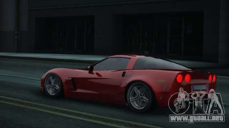 Chevrolet Corvette C6 (YuceL) para GTA San Andreas