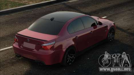 BMW M5 E60 Hamann Red para GTA San Andreas