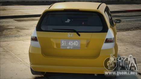 Honda Jazz Yellow para GTA San Andreas