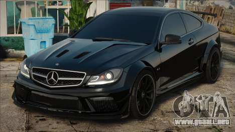 Mercedes-AMG C63 Black Series Tigra para GTA San Andreas