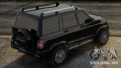 UAZ Patriota Negro para GTA San Andreas