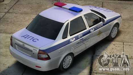 Lada Priora DPS (NO AVS) para GTA San Andreas