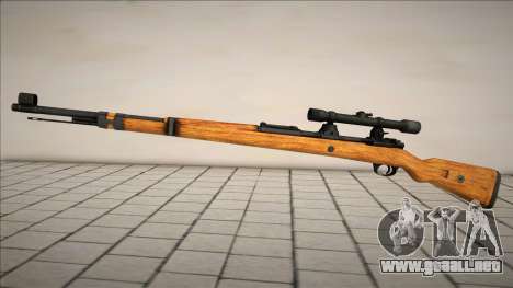 Duplex Reticle For Kar98 Sniper Rifle para GTA San Andreas