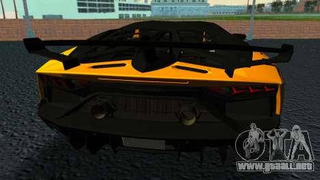 Lamborghini Aventador SVJ para GTA Vice City