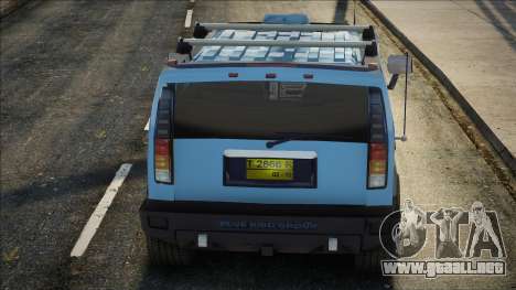 H2 Hummer Bluebird para GTA San Andreas