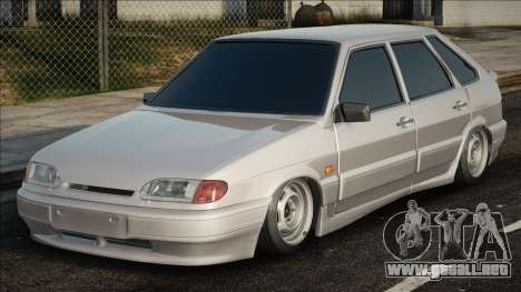 VAZ 2114 Blanco y en stock para GTA San Andreas