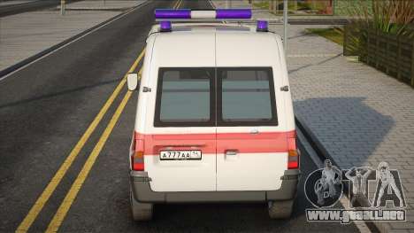 Ambulancia Ford Transit para GTA San Andreas