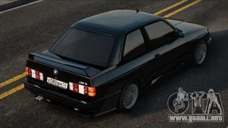 1991 BMW M3 E30 Black para GTA San Andreas