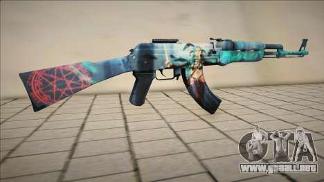 Ak47 Necromance para GTA San Andreas