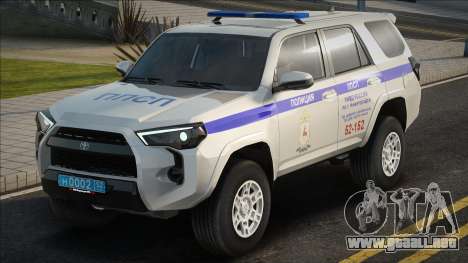 Toyota Land Cruiser Polic para GTA San Andreas