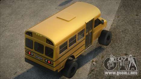 GMC BUS Yellow para GTA San Andreas