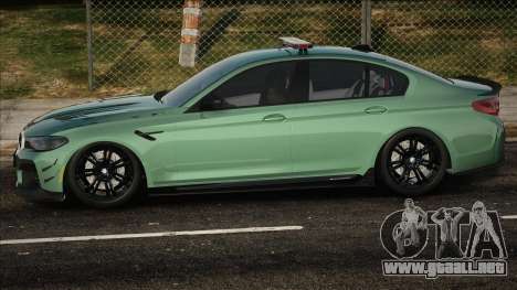 BMW M5 F90 Green para GTA San Andreas