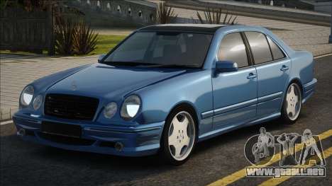 Mercedes-Benz e55 w210 Blue para GTA San Andreas