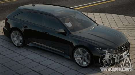 Audi RS6 (C8) Next para GTA San Andreas