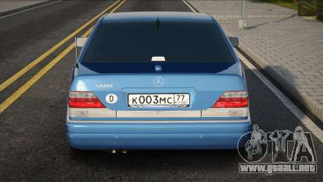 Mercedes-Benz W140 S600 Rest para GTA San Andreas