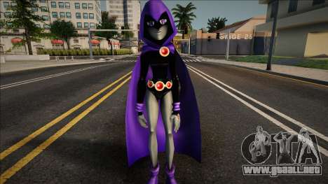 Raven (Teen Titans) para GTA San Andreas