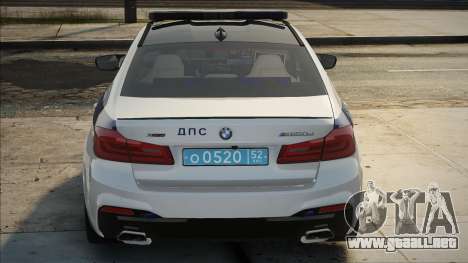 BMW G30 M550d STRELA DPS para GTA San Andreas