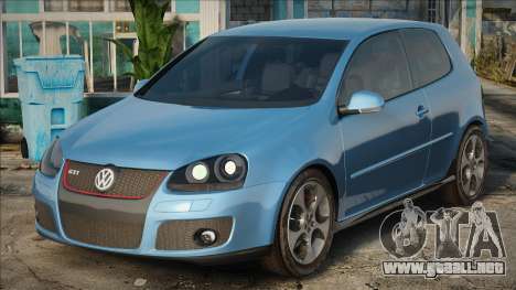 Volkswagen Golf GTI Blue para GTA San Andreas