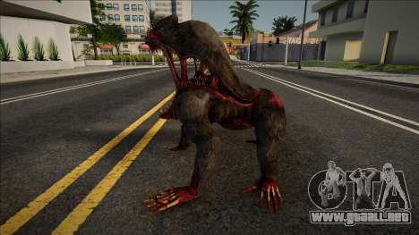 Gorila infectado del juego Zoochosis para GTA San Andreas