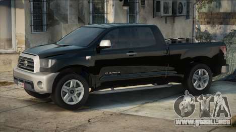 Toyota Tundra Blak para GTA San Andreas