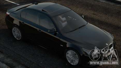 BMW e60 530i Black para GTA San Andreas